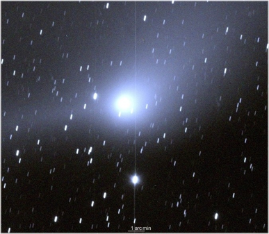 L’anticua del cometa C/2011 L4 PANSTARRS registrada amb el telescopi robòtic de l’Observatori Astronòmic del Montsec