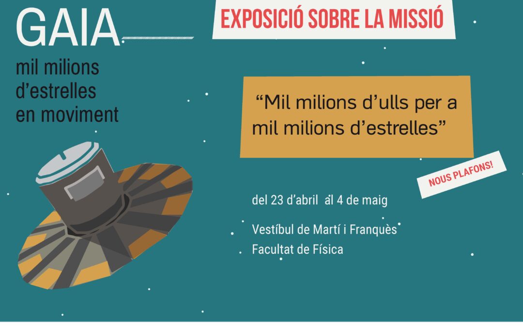 Exposició sobre la Missió GAIA [NOT TRANSLATED]