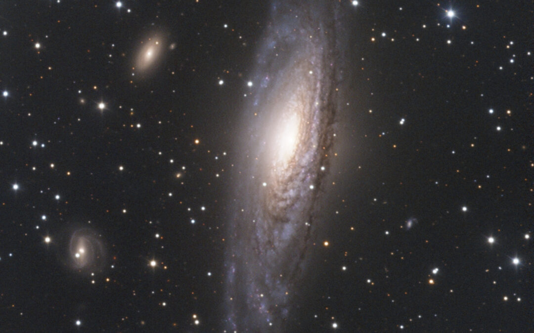 The galaxy NGC7331, picture of September of the Montsec Astronomical Observatory