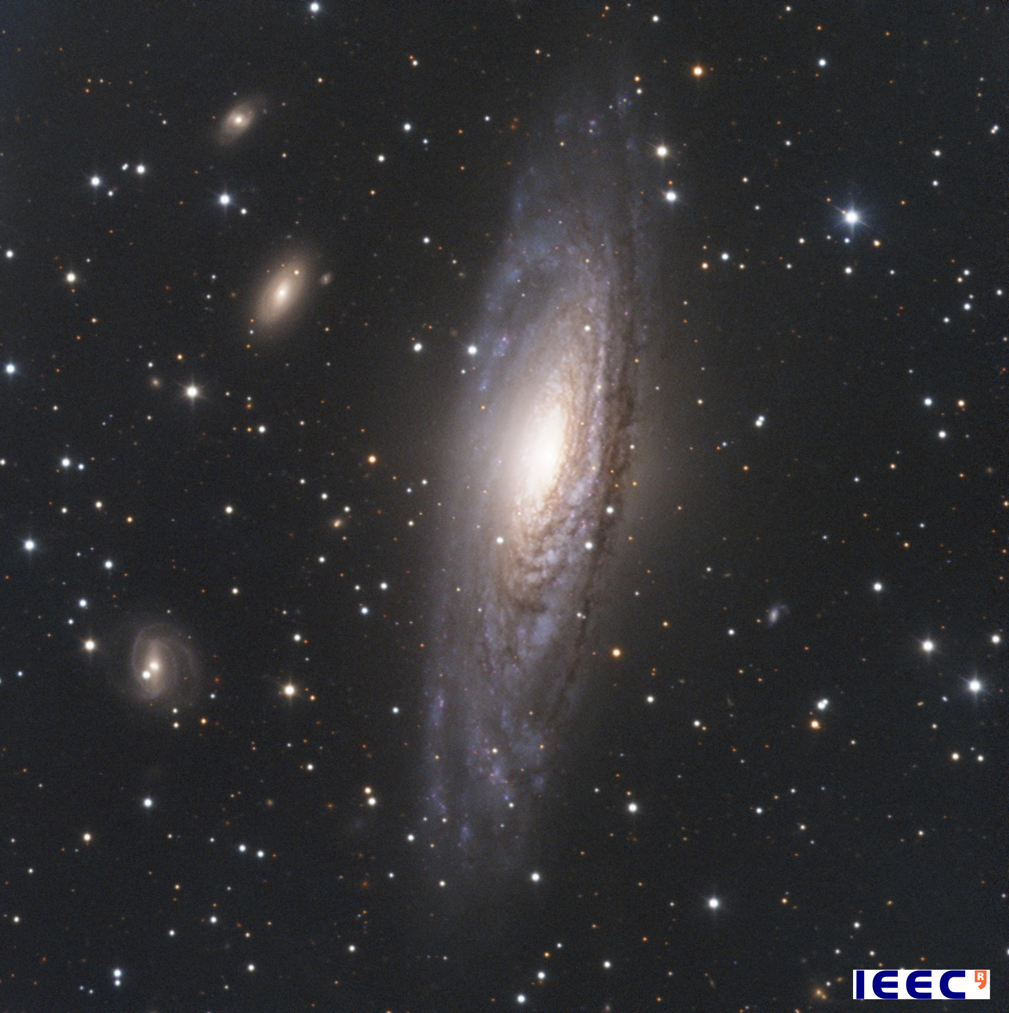 The galaxy NGC7331, picture of September of the Montsec Astronomical Observatory