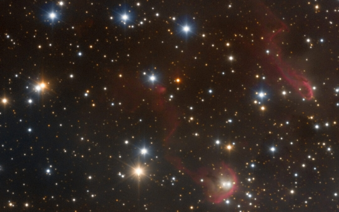 Tapdole Nebula, picture of December of the Observatori Asrtronòmic del Montsec