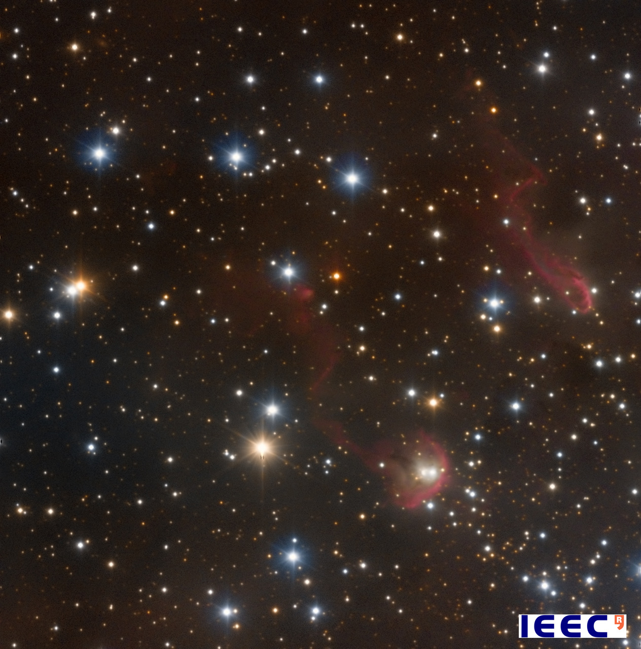 Tapdole Nebula, picture of December of the Observatori Asrtronòmic del Montsec