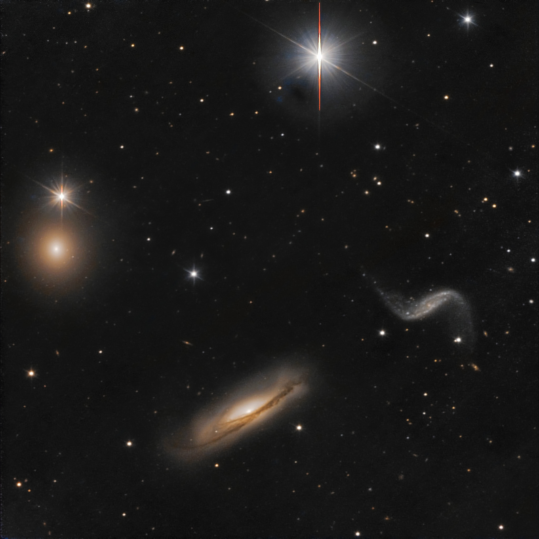 Arp 316 galaxy group, picture of September of the Observatori Asrtronòmic del Montsec