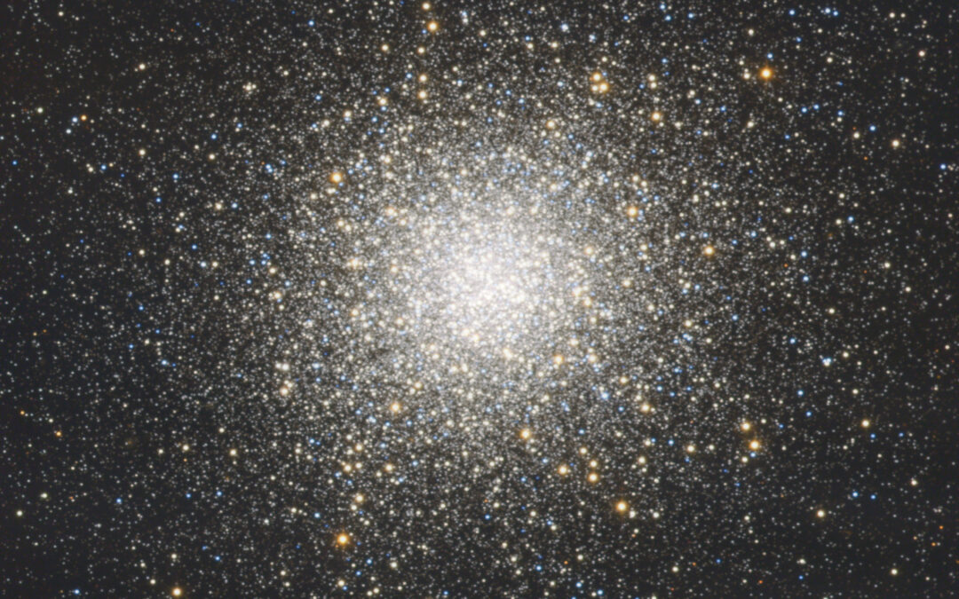 The Hercules globular cluster, picture of June of the Observatori Asrtronòmic del Montsec [NOT TRANSLATED]