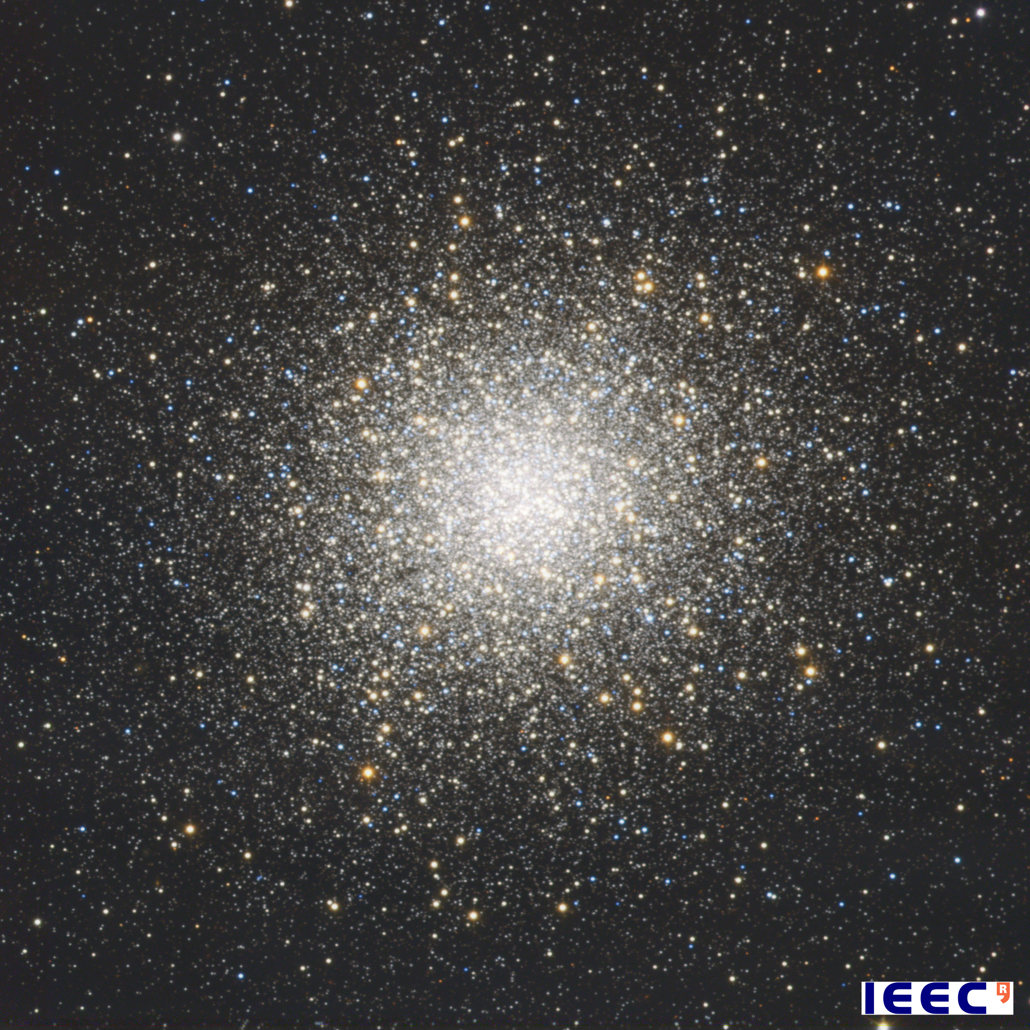 The Hercules globular cluster, picture of June of the Observatori Asrtronòmic del Montsec