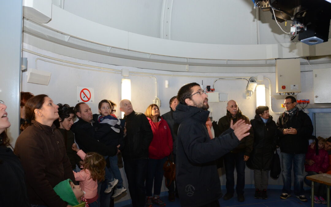 Great attendance to the guided visits to the Observatori Astronòmic del Montsec