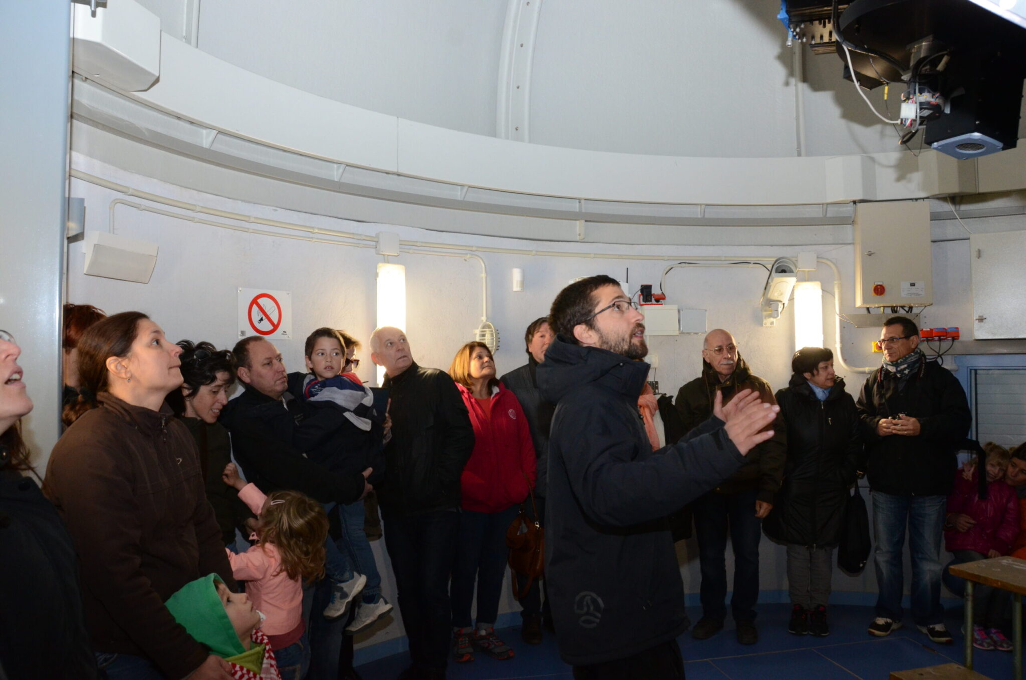 Great attendance to the guided visits to the Observatori Astronòmic del Montsec