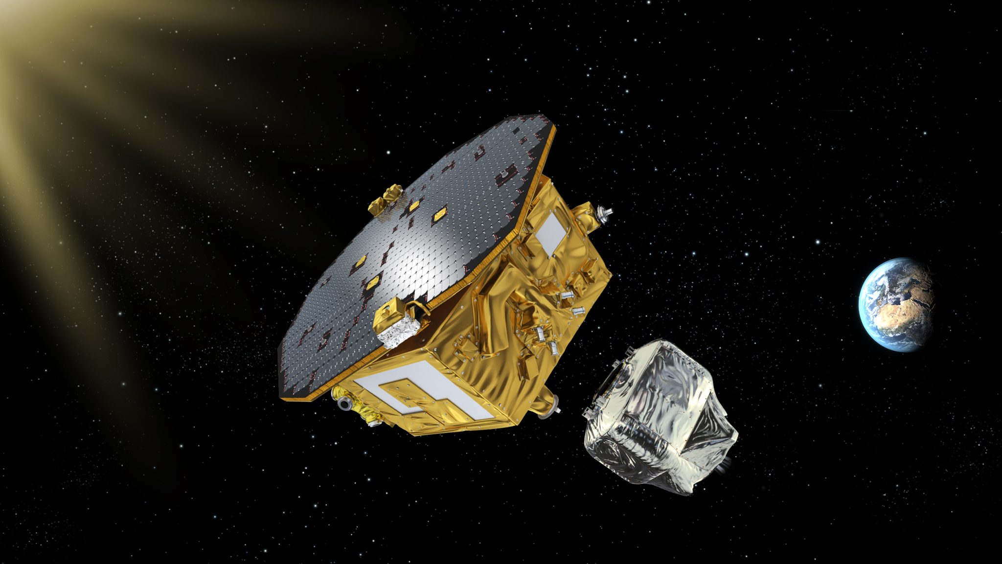 LISA Pathfinder, in orbit