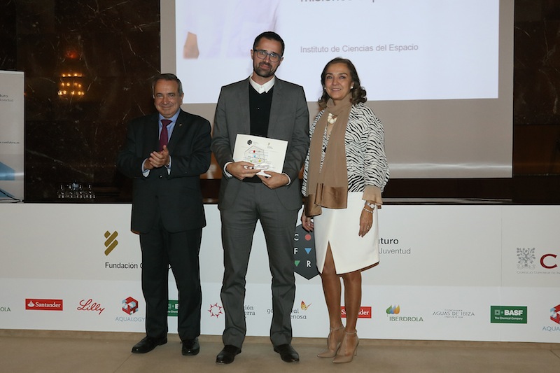 Miquel Nofrarías, ICE (IEEC-CSIC), receives the ComFuturo credentials research support