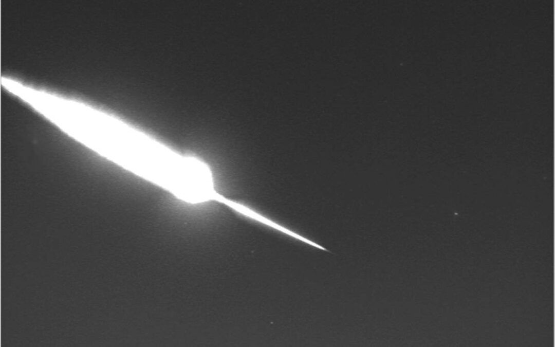 Two bright fireballs that overflew the Atlantic Ocean in 2009 and 2010 came from a potencially hazardous asteroid