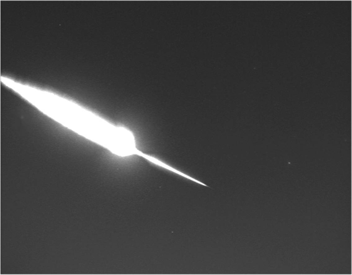 Two bright fireballs that overflew the Atlantic Ocean in 2009 and 2010 came from a potencially hazardous asteroid