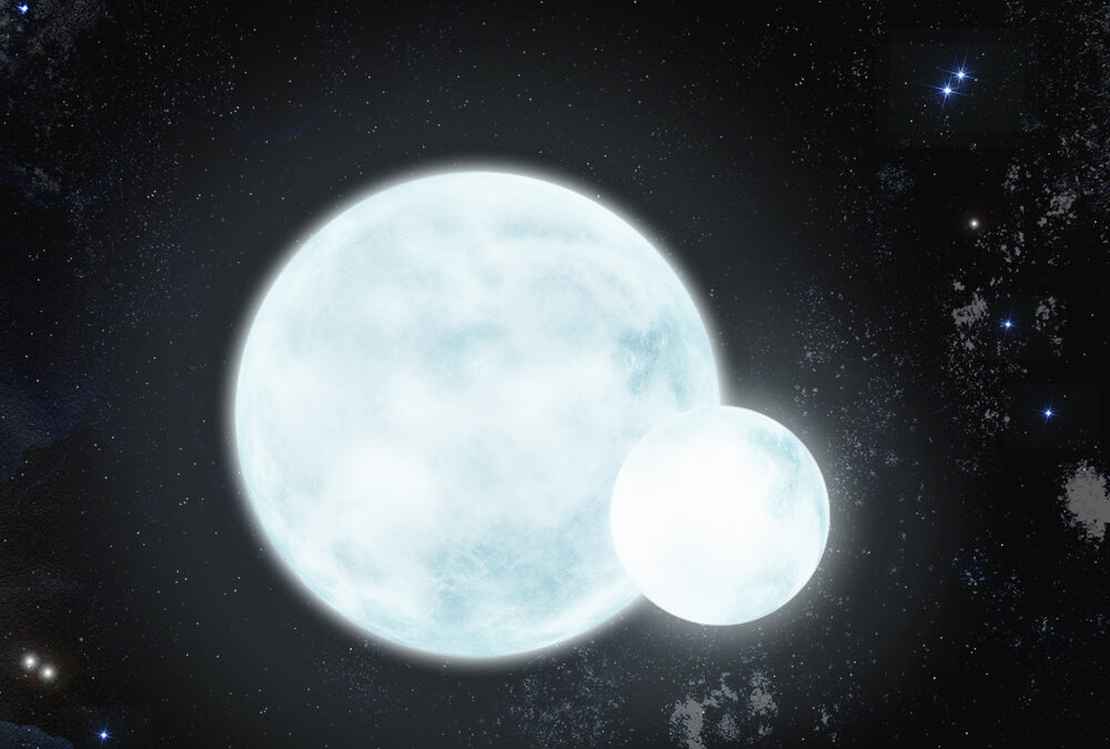 Discovery of a new type of pulsating star in a eclipsing binary system [NOT TRANSLATED]