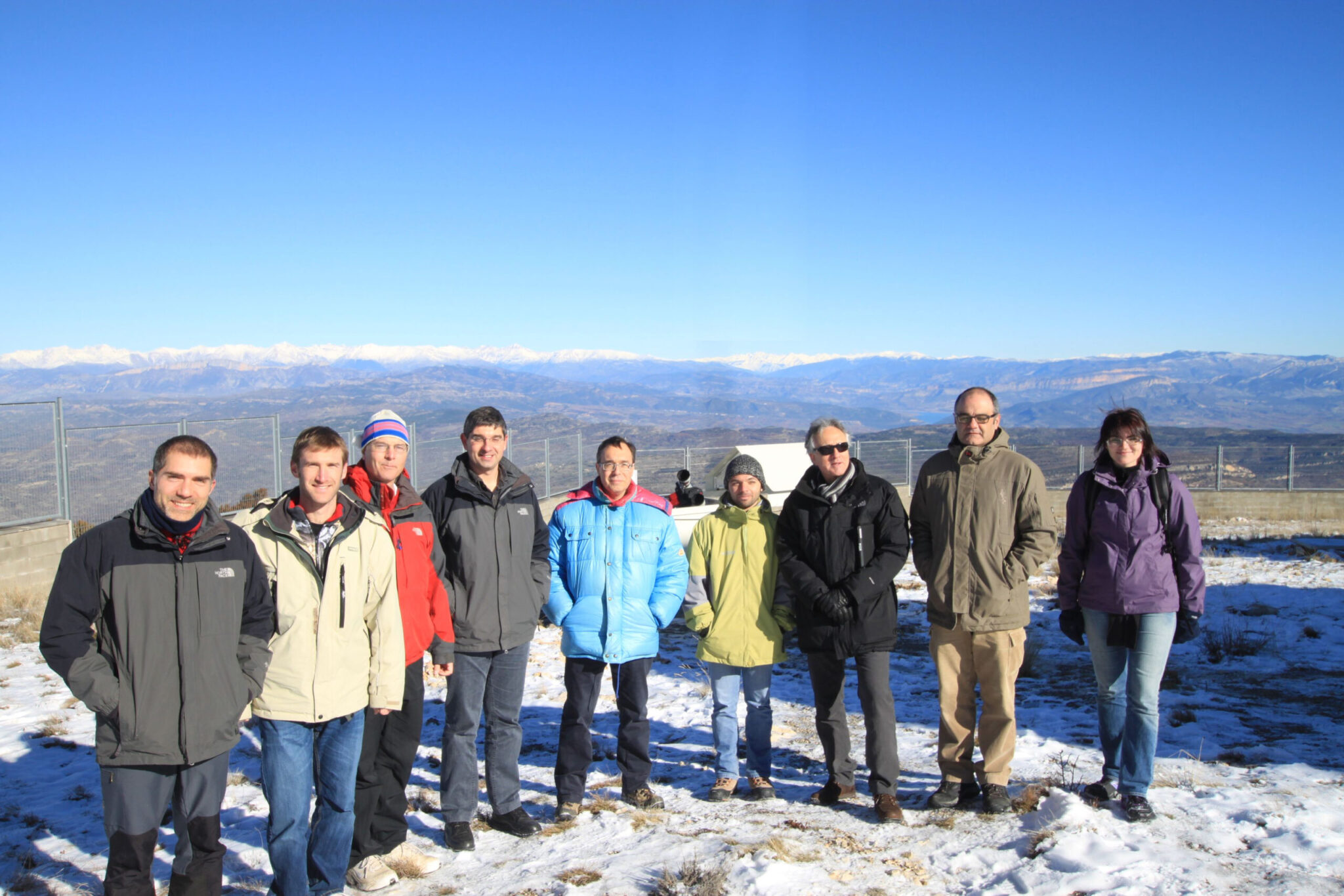 The Space Telescope Science Institute installs the telescope XO at the Montsec Astronomical Observatory (OAdM)