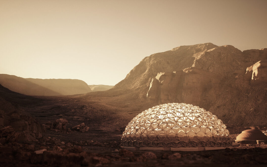 IEEC researchers lead project selected  among the finalists of the Mars Society competition to develop a city on the red planet