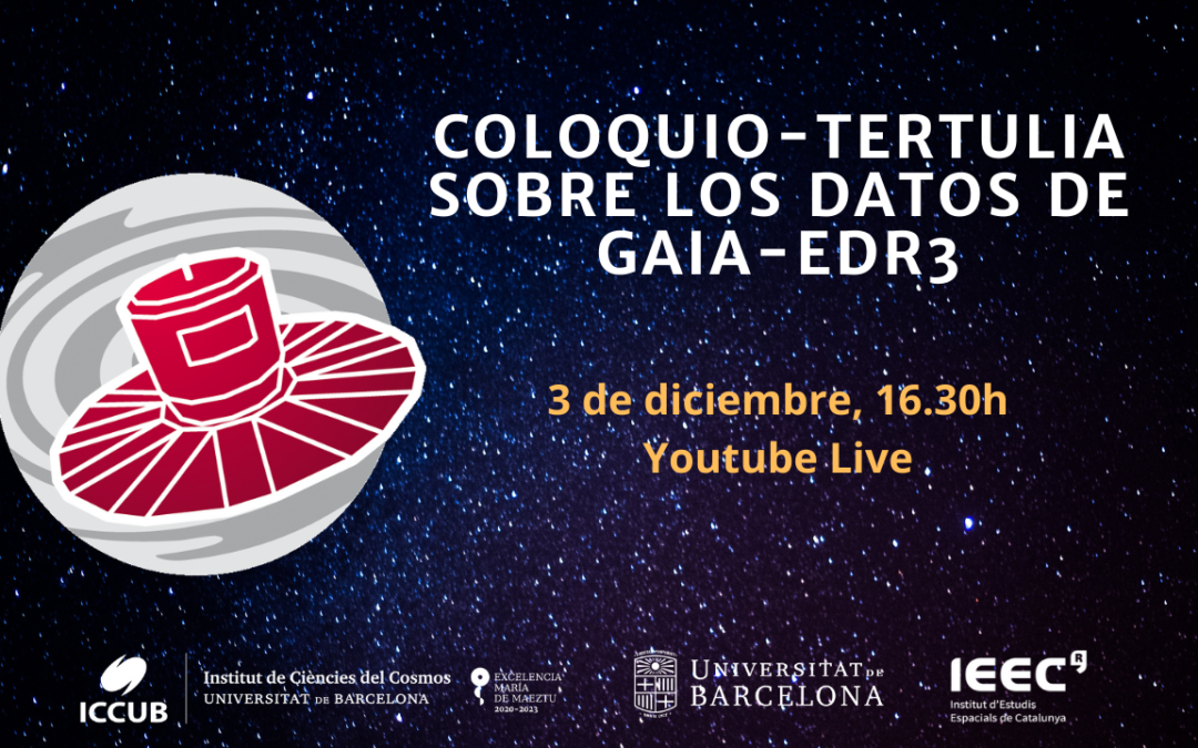 Col·loqui-tertúlia sobre les dades de Gaia-eDR3