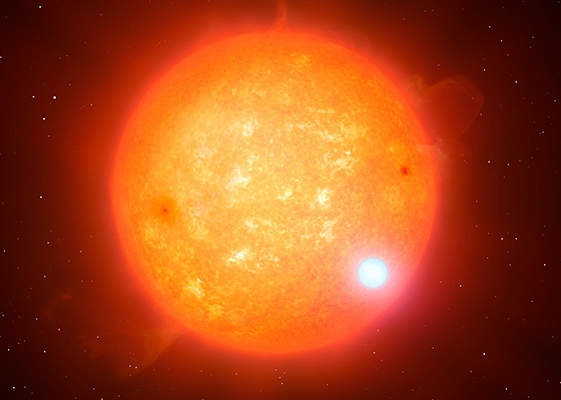A team of scientists will observe 77,000 binary stars with the 4MOST telescope