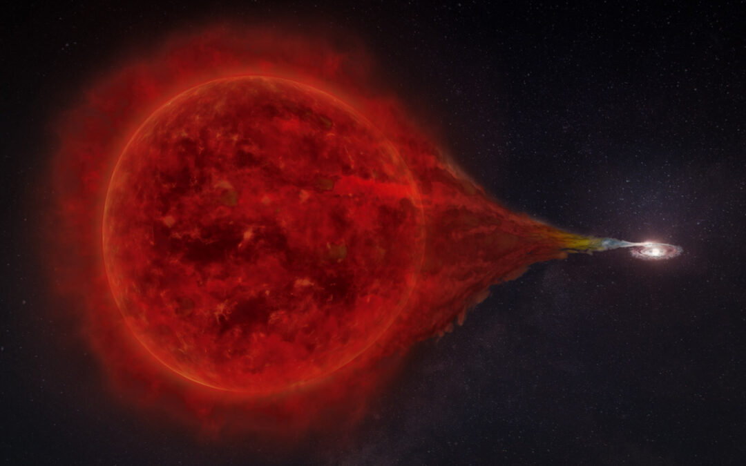 MAGIC detecta la explosión nuclear de una estrella ‘vampiro’