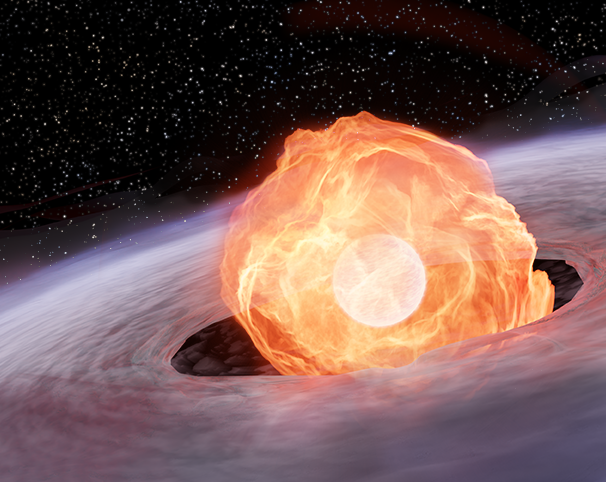 The eROSITA X-ray Observatory detects for the first time the ‘fireball’ of a nova explosion