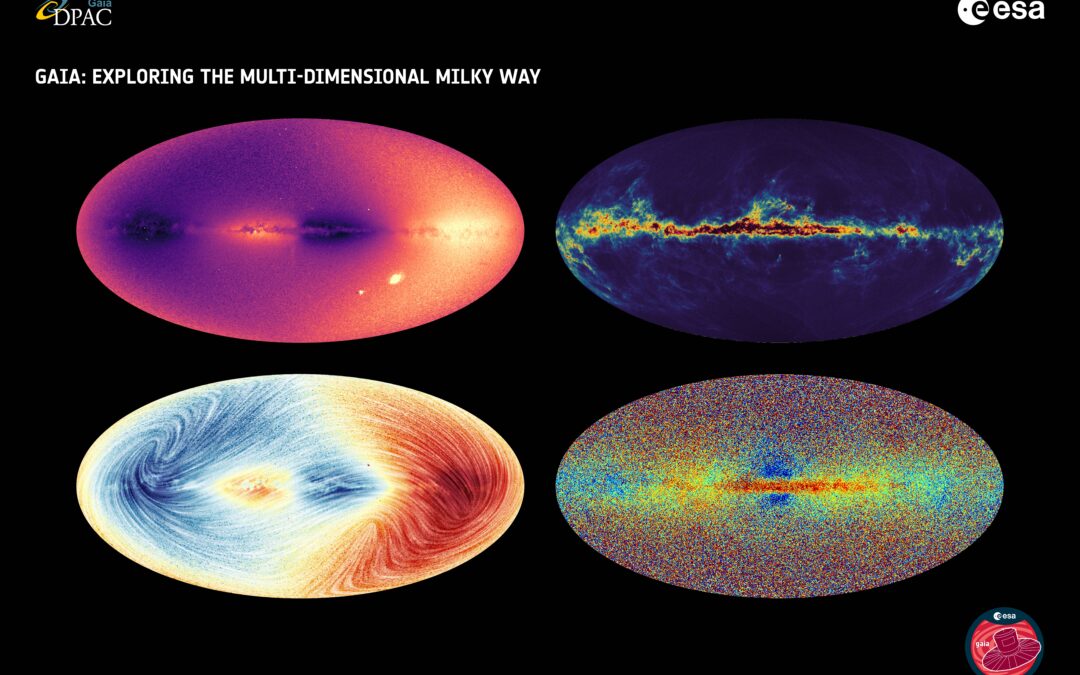 Publicación del 3er catálogo de datos de la misión Gaia