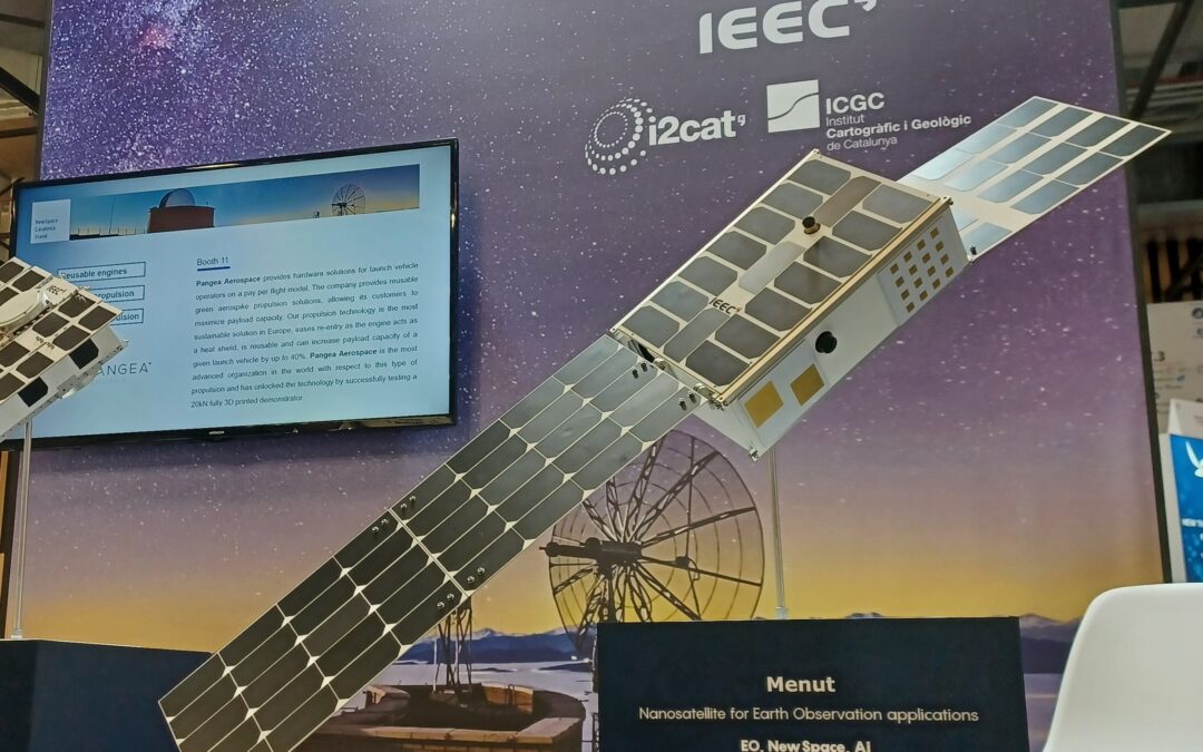 El ‘Menut’ formarà part de la constel·lació ‘compartida’ de satèl·lits OpenConstellation per afrontar els reptes de l’emergència climàtica