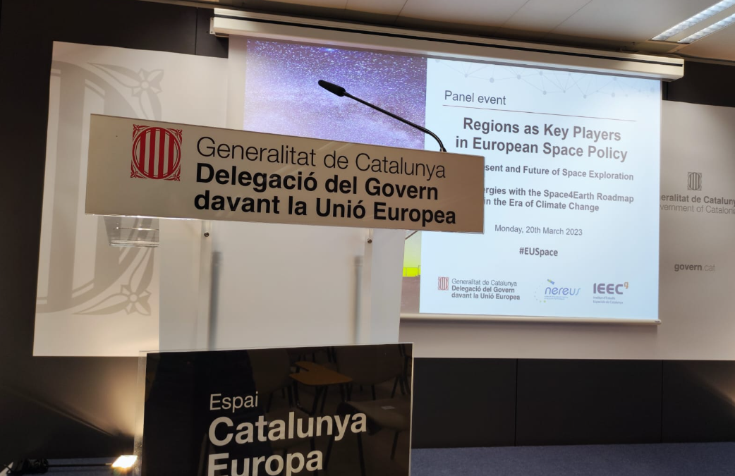 The Catalan aerospace ecosystem, presented in Brussels to the leading actors of the sector