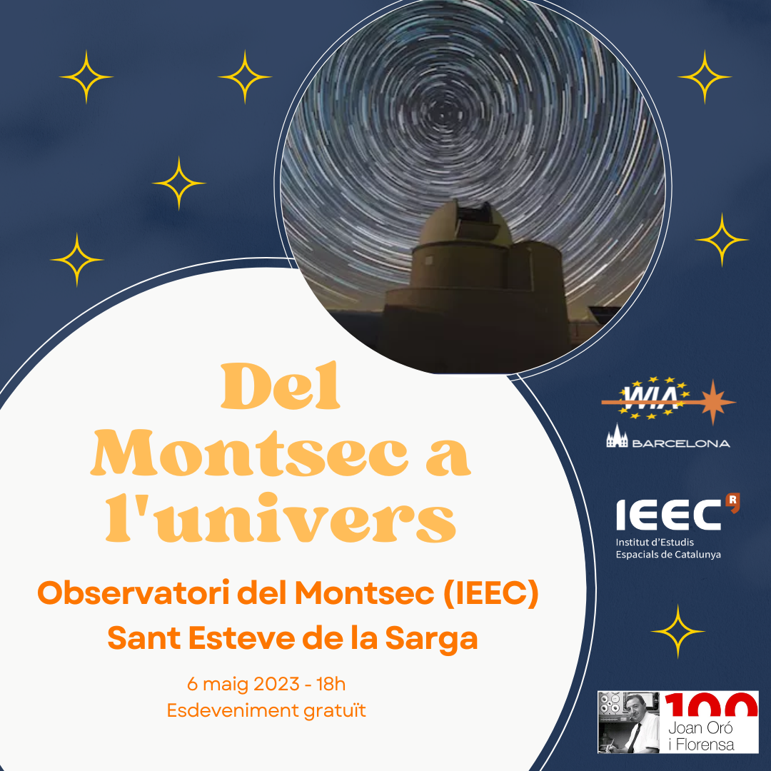 From Montsec to the universe: come and observe the sky with us!