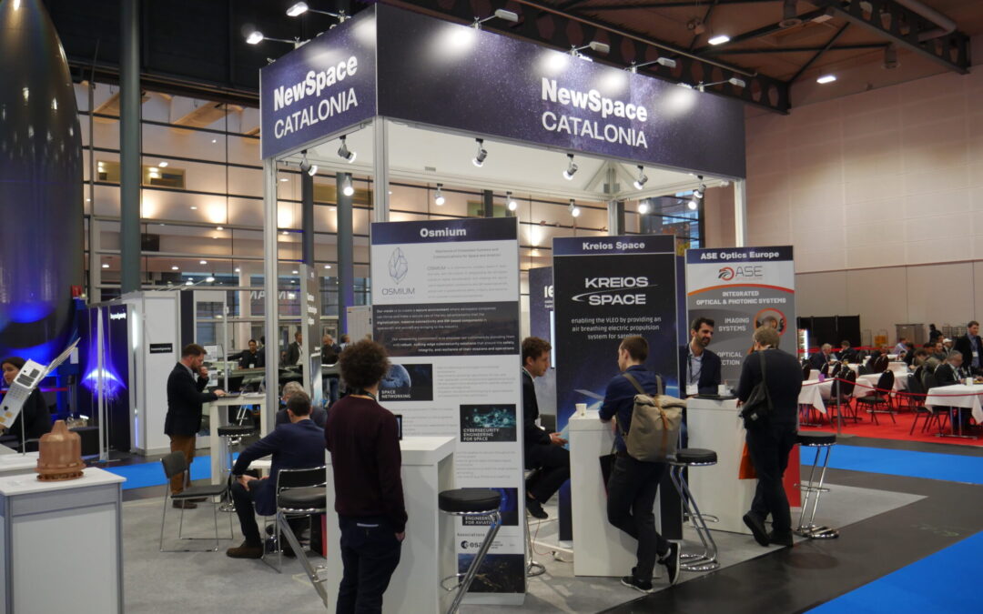 The Catalan space ecosystem, represented at Europe’s leading trade fair on space technology and services