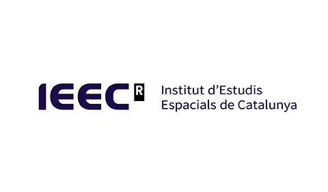 logotip invertit de l'IEEC amb nom