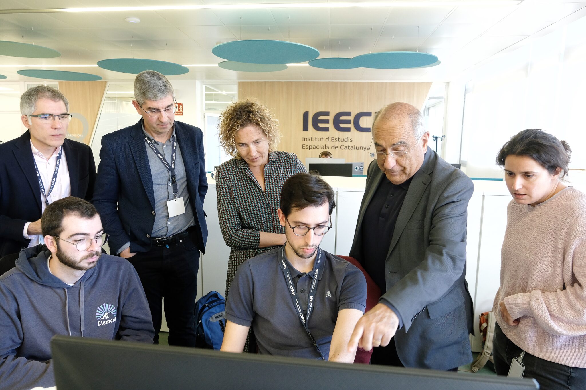 Visita de conseller Nadal a l'IEEC 2024