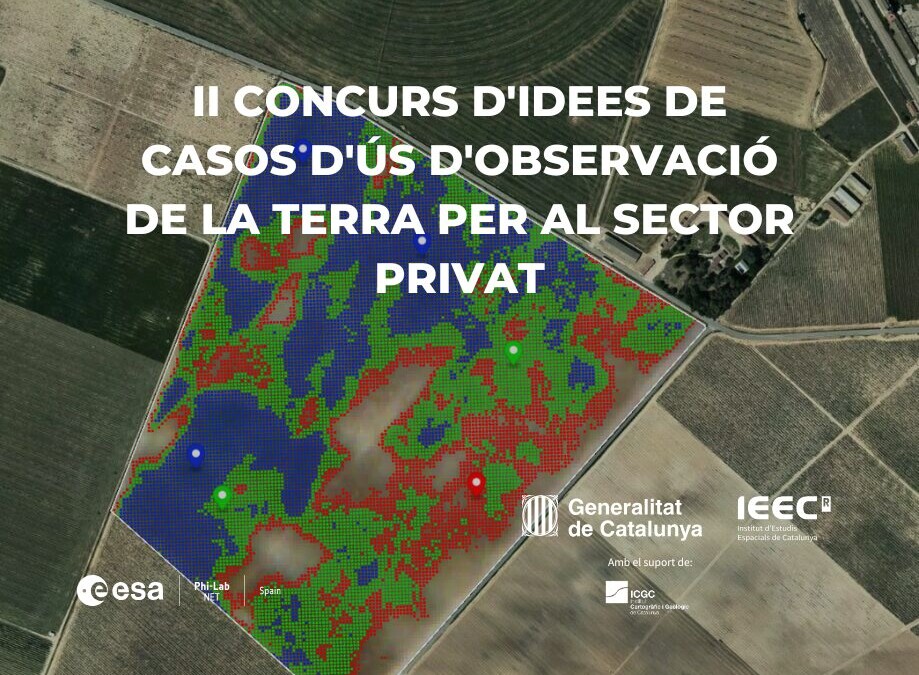 Resolució del segon Concurs d’Idees de Casos d’Ús d’Observació de la Terra per al Sector Privat