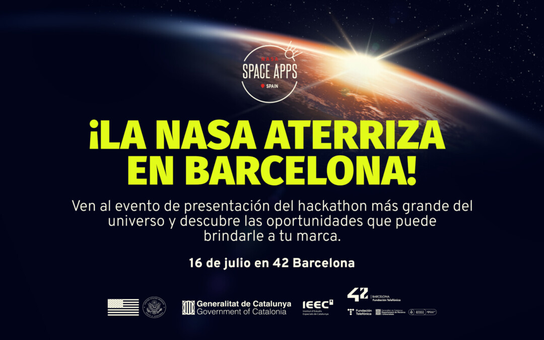 La NASA regresa a Barcelona con el hackathon de STEAM más grande del mundo