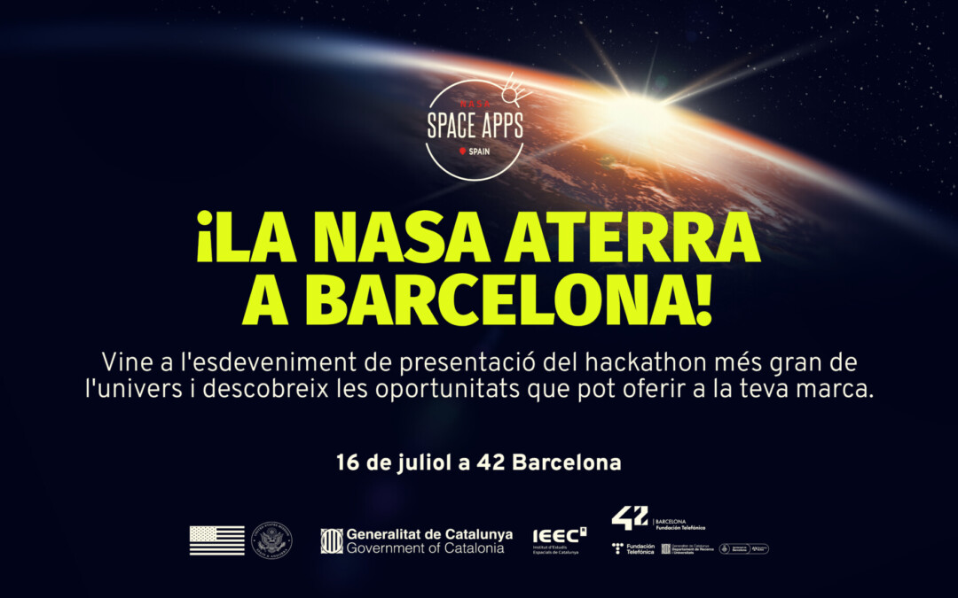 La NASA torna a Barcelona amb la hackató STEAM més gran del món