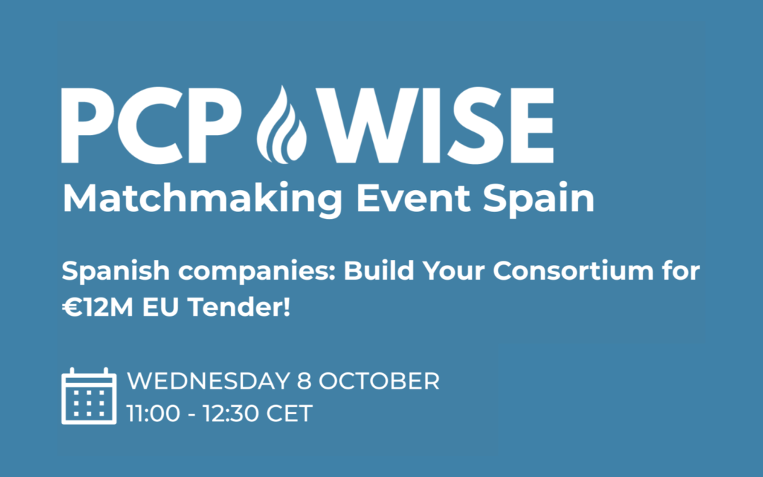 Webinar: Presentation of PCP WISE and Matchmaking