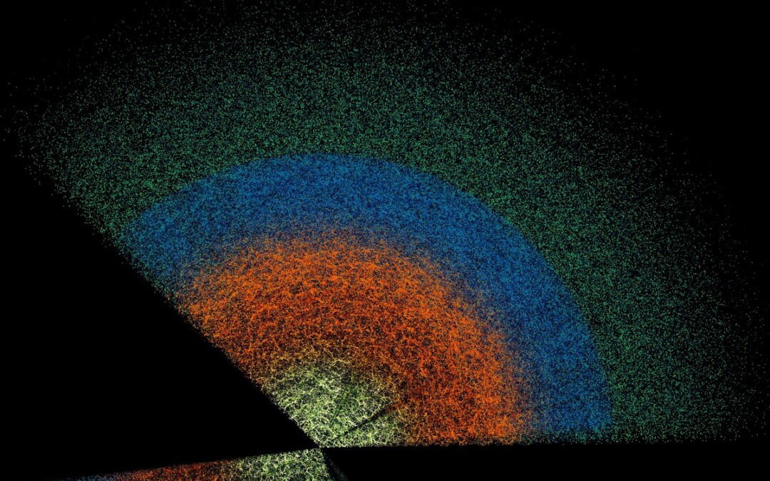 A team of astronomers use cosmological data to test if dark matter behaves like ordinary matter