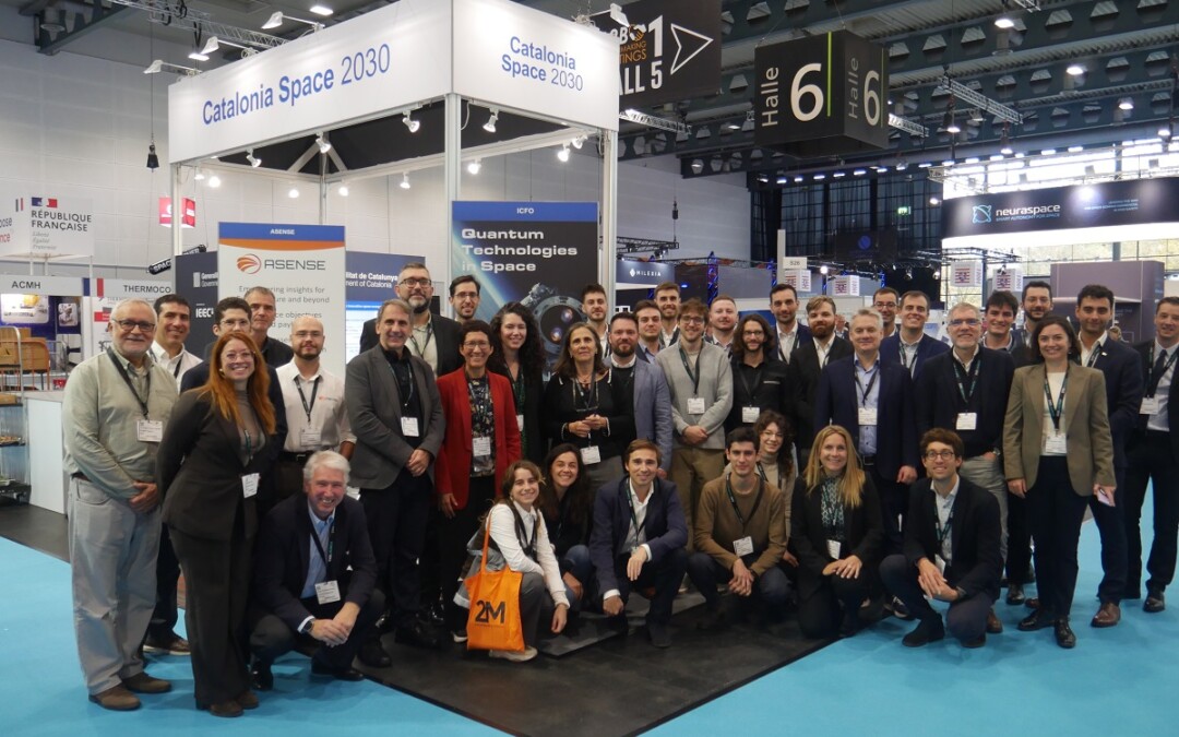 The Catalonia Space Strategy 2030 is present at Space Tech Expo 2025, Europe’s leading exhibition for space technologies and services